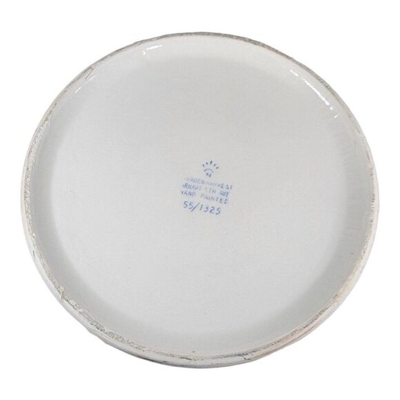 Vintage Beautiful Garden Harvest Canister with Lid 7" Hand-Painted Onion Pepper - Picture 8 of 9